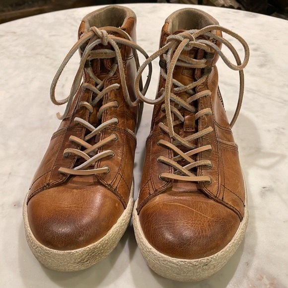 Frye Hightop Brown Sneaker - Picture 5 of 13